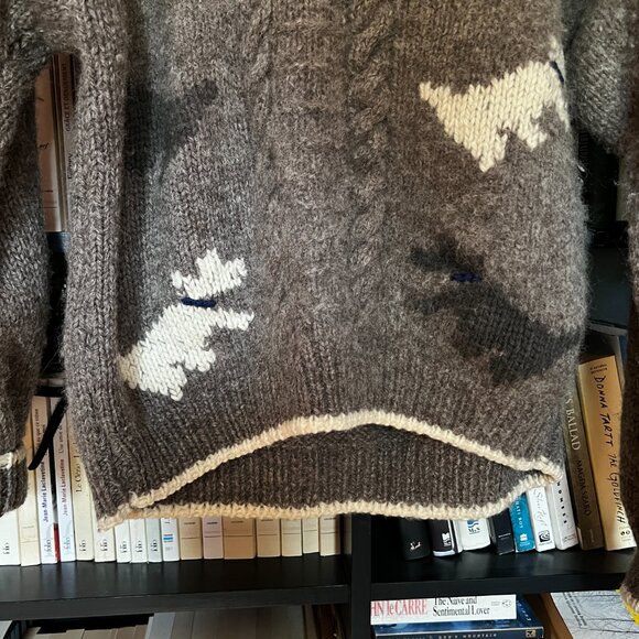 BYBLOS chunky wool sweater, size 42 (L) - Picture 4 of 8